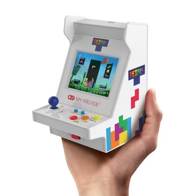 My Arcade Tetris Nano Player Pro: Retro Toys, Tiny Arcade Machine, 4.8" Mini Video Game