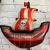 Pirate balloon and pirate ships with shark balloon 5 PC Set view 4