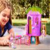 Chelsea Barbie Doll And Treehouse Playset With Pet Puppy view 2
