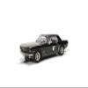 Scalextric Classic Ford Mustang Black and Gold #47 1:32 Slot Race Car C4405 view 1