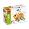 Dal - Aky The Fox Wooden Towable Toy with Geometric Shapes Suitable for 18 Months + view 2