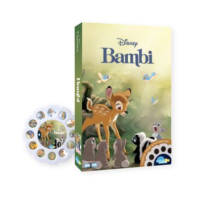 Moonlite Storytime - Disney's Bambi Storytime Disc - A Magical Way to Read Together - Projector Not Included - Digital Story w/ Sound FX - Learning Gifts for Kids Ages 1 Year & Up