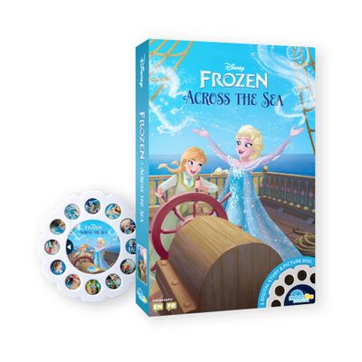 Moonlite Storytime - Disney's Frozen Across The Sea Storytime Disc - A Magical Way to Read Together - Projector Sold Separately - Digital Story w/ Sound FX - Learning Gifts for Kids Ages 1 Year & Up
