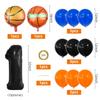 13pcs Basketball Balloons Set 11th for 11th Birthday Party Decoration Anniversary Event, Black 11th view 2