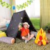 Bulk Black Sleepover Tent Kit, 3 Piece view 3