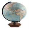 Palermo 9" Diameter Globe, USA Cartography with with Mountain Relief, Solid Hard Wood Base and Blue Ocean Globe Ball. Discover a new location in the world with the Palermo 9 diameter blue ocean world globe. This Designer globe features a three dimen view 1