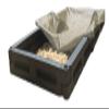 4' x 8' High-Density Plastic Sandbox with Custom Fitted Cover - Commercial Grade for Schools, Daycares, Churches & Home Use view 1