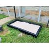 4' x 8' High-Density Plastic Sandbox with Custom Fitted Cover - Commercial Grade for Schools, Daycares, Churches & Home Use view 3