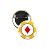 8 Pack - Casino Poker Chip Pinback Buttons - 2.25 Inch view 2