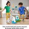 Fisher-Price Electronic Soccer Game Goaldozer Toy Motorized Net with Lights & Sounds for Preschool Sports Play Ages 3+ Years view 3