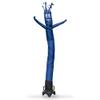 Solid Dark Navy Blue 8 Foot Tall Inflatable Tube Man Air Powered Waving Puppet, Air Blower Motor Included with 6ft Solid Colored Dancer by Feather Flag Nation view 1