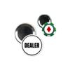 152 Pack - Light Weight Metal Back Poker Chips With Dealer Marker - 1.5 Inch view 2