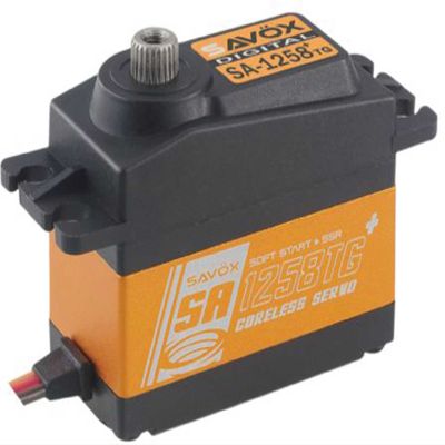 Savox SA-1258TG Plus - Super Speed Titanium Gear 6.0V Digital Servo .08/166