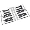 Traxxas 7895 Black Suspension Kit: X-Maxx WideMaxx (Black) view 1