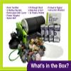 WireJewelry Pro-Series Double Barrel Rock Tumbler Kit - Includes 3 Pounds of Gemstones of The World Stone Mix and 2 Batch of 4 Step Abrasive Grit and Polish with Plastic Pellets view 3