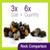 WireJewelry Pro-Series Double Barrel Rock Tumbler Kit - Includes 3 Pounds of Gemstones of The World Stone Mix and 2 Batch of 4 Step Abrasive Grit and Polish with Plastic Pellets view 4