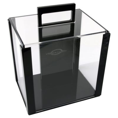 Versa Games 1000pc Acrylic Poker Chip Carrier Holder Casino Grade Thicker Than Standard Poker Chip Case Holders Holds 10 Poker Chip Trays