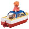 Takara Tomy Dream Tomica Ghibli Full 05 Ponyo on The Cliff Sosuke Pom Boat, view 4
