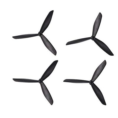 ABZEKH Drone Accessories Toys for Bayang X16 X21 Remote Control quadrocopter Spare for Parts Upgrade Triangle Blade Black White 20 Pieces 1pack (Color : Black)