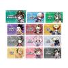 TV Anime My Hero Academia Trading Deformed ANI Art Card Sticker Ver. A Box of 12 view 1