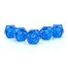Dune Adventures in The Imperium: Arrakis Melange Dice Set - (5) Twenty Sided Rolplaying Dice Set - Translucent Blue with Silver Numbering, Tabletop Roleplaying Accessory view 2