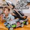 Sunny Days Entertainment Maxx Action 3-N-1 Blast Off Booster Rocket  Lights, Sounds and Motorized Drive | Includes Transport Vehicle, Rocket and Capsule | Space Toy for Kids view 2