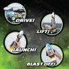 Sunny Days Entertainment Maxx Action 3-N-1 Blast Off Booster Rocket  Lights, Sounds and Motorized Drive | Includes Transport Vehicle, Rocket and Capsule | Space Toy for Kids view 3