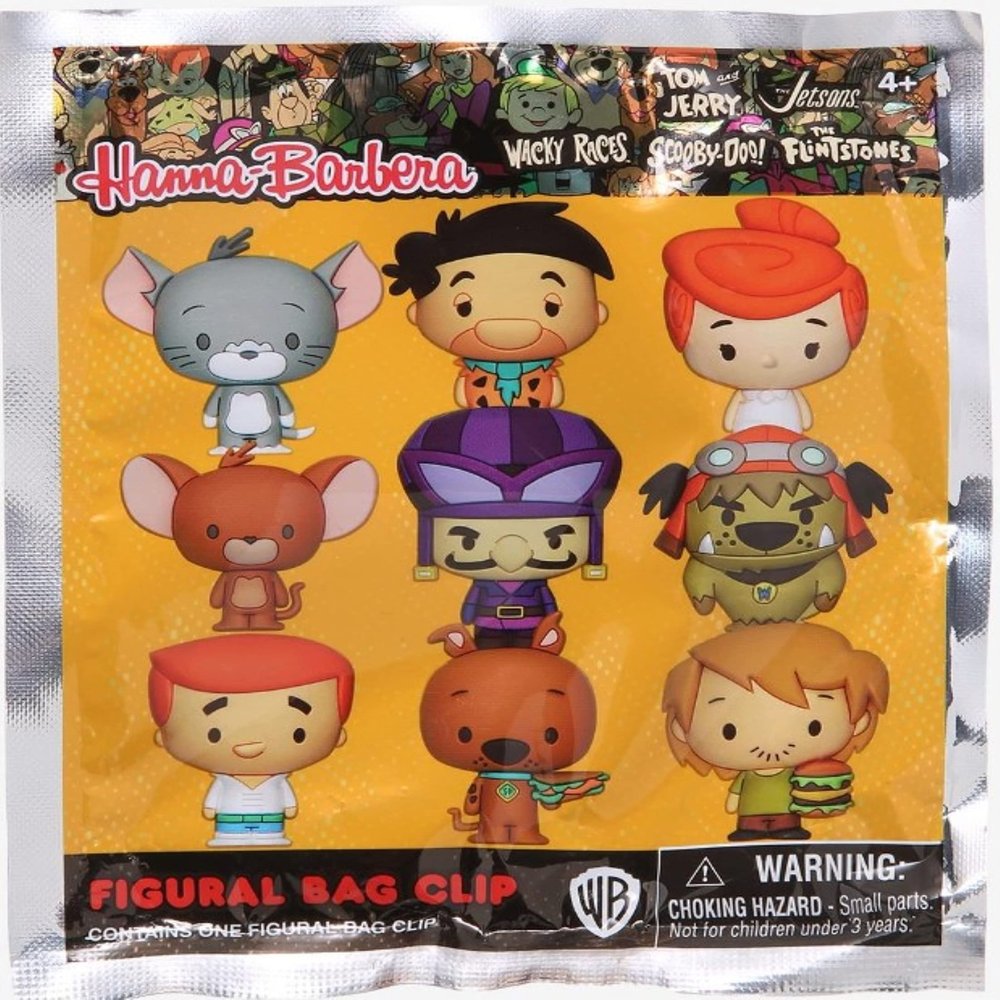 Monogram Hanna Barbera 3D Figural Foam Bag Clip in Blind Bag