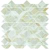 Daltile Pietra Divina Marble Natural Stone Framework Mosaic in Honed Namaste view 1