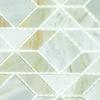 Daltile Pietra Divina Marble Natural Stone Framework Mosaic in Honed Namaste view 3