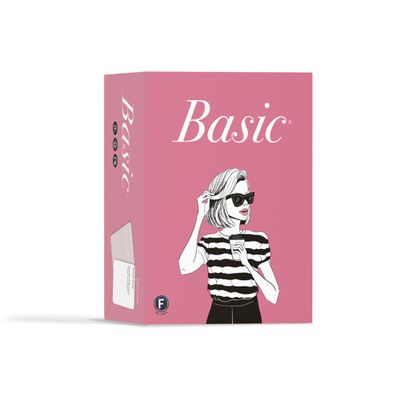 Basic Party Game - Hilarious Girls Night Card Game for Bachelorette Parties - 350 Questions, Answers and Dares, Ages 17+, 4-10 Players, 30-60 Minute Playtime, Made by Fitz Games