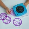 Spirograph Doodle Pad Arts and Crafts, Scratch Art, LCD Writing Tablet for Kids, Kids Toys, Art Supplies, Drawing Kit, Spiral Art, Double-Sides Stylus, Build-in Storage, Stencils Included, Ages 5+ view 4