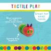 Kids Preferred World of Eric Carle The Very Hungry Caterpillar Newborn Wooden Fidget Toy, Baby Sensory Caterpillar Shaker Rattle for Infants, Babies, and Toddlers view 4