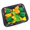 Pasta with broccoli, farfalle, bow tie pasta, felt play food for kids kitchen, pretend play for kids (tri-colors, set 4 (farfalle, broccoli)) view 4