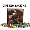 DND Dice Set 42 Pcs Polyhedral Dungeons and Dragons Rolling Dice for D&D RPG MTG Table Games Dice Bulk with Colorful Drawstring Bags and Dice Tray (Double-Color) view 3