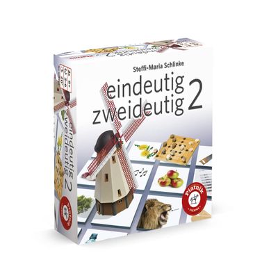 Piatnik 6689 Eindeutig Zweideutig 2 | Das etwas andere Memo | EIN Wort, Zwei Bedeutungen, Edition 2, Edition 2