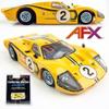AFX/Racemasters Ford GT40 MkIV #2 AFX22014 HO Slot Racing Cars view 1