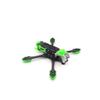 QWinOut MAK5 O3 Rack 3K Carbon Fiber Frame Kit for RC Quadcopter (Green) view 1