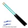 DSJUGGLING Fiberglass Diablo Sticks / Chinese Yoyo Diabolo Handsticks with Pro Slide diabolo String Set (Green, 14"(35cm)) view 3