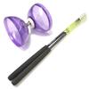 DSJUGGLING Fiberglass Diablo Sticks / Chinese Yoyo Diabolo Handsticks with Pro Slide diabolo String Set (Black, 18"(45cm)) view 3
