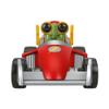 Fisher-Price Die-Cast Metal Superhero Vehicles Inspired by DC League of Superpets Movie - Merton The Turtle in Red Racecar view 2