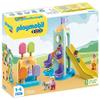 Playmobil 1.2.3: Adventure Tower with Ice Cream Booth view 2