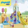 Playmobil 1.2.3: Adventure Tower with Ice Cream Booth view 4