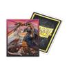 Dragon Shield  Limited Edition Brushed Art Japanese: Valentine Dragon 60 CT Japanese Size Card Sleeves - Yu-Gi-Oh! Card Sleeves Smooth & Tough - Compatible with Yu-Gi-Oh! view 2