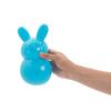 Fun Express 8" Bunny-Shaped Bright Plastic Easter Eggs, 12 Piece view 2