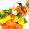 MiniWorldFood Pasta Felt Play Food, farfalle Soft, Bow tie, Pretend Play Kids Cafe, Toys for Kids Kitchen, Fake realictic Food (tri-Color, 16 farfalle in a Zip Bag) view 3