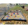 8' x 8' High-Density Plastic Sandbox with Custom Fitted Cover - Commercial Grade for Schools, Daycares, Churches & Home Use view 4