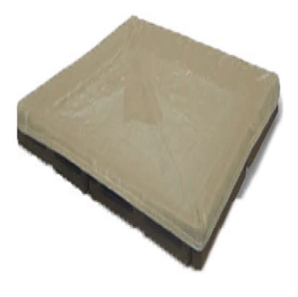 12' x12' High-Density Plastic Sandbox with Custom Fitted Cover - Commercial Grade for Schools, Daycares, Churches & Home Use