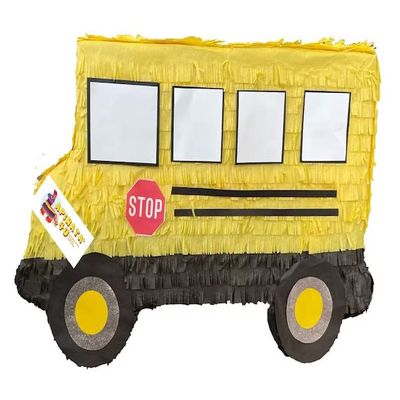 Yellow School Bus Piata Yellow Wheels Bus Themed Birthday Party 20"