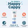 Happy Cappy Moisturizing Cream - Baby Eczema Cream, Eczema Lotion for Kids, Pediatrician-Formulated, Gentle, Paraben Free, Hypoallergenic, Soothes Dry Skin - 6 Fl Oz (Pack of 4) view 2
